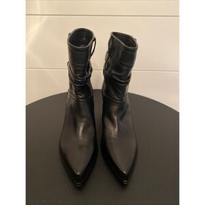 ATELIER Made In Italy Leather Elektra Booties Size 9 (40)